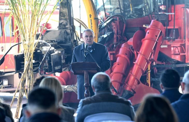 Jaldo participó de la bendición de los frutos 2026 del Ingenio Leales